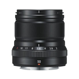 [新品]FUJIFILM フジフイルム 標準単焦点レンズ XF50mmF2 R WR ブラック