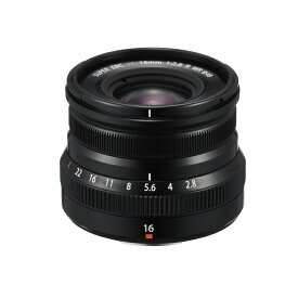 [新品]FUJIFILM フジフイルム 広角単焦点レンズ XF16mmF2.8 R WR ブラック