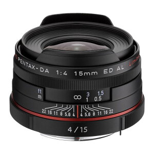 [�V�i]PENTAX �y���^�b�N�X HD PENTAX-DA 15mm F4 ED AL Limited �u���b�N ���L�p�P�œ_�����Y