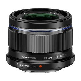 [新品]OLYMPUS オリンパス マイクロフォーサーズ用標準単焦点レンズ M.ZUIKO DIGITAL 25mm F1.8 ブラック