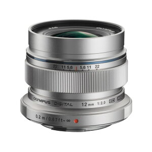 [�V�i]OLYMPUS �I�����p�X �}�C�N���t�H�[�T�[�Y�p�P�œ_�����Y M.ZUIKO DIGITAL ED 12mm F2.0 �V���o�[
