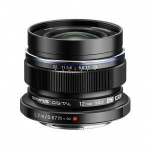[�V�i]OLYMPUS �I�����p�X �}�C�N���t�H�[�T�[�Y�p�P�œ_�����Y M.ZUIKO DIGITAL ED 12mm F2.0 �u���b�N