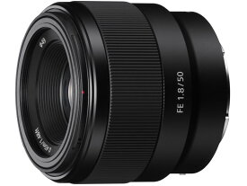 [新品]SONY ソニー 標準単焦点レンズ FE 50mm F1.8 SEL50F18F ミラーレス一眼カメラ用