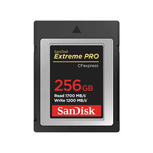 y[ցzSanDisk TfBXN Extreme PRO CFexpress Type BJ[h 256GB (SDCFE-256G-GN4NN)yCOpbP[Wz