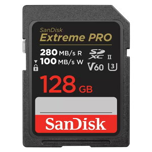 y[ցzSanDisk TfBXN Extreme PRO SDXC UHS-II J[h 128GBiSDSDXEP-128G-GN4INjyCOpbP[Wz