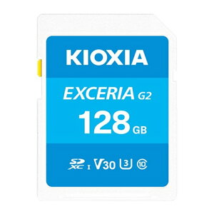 �y���[���ցzKIOXIA �L�I�N�V�A EXCERIA G2 128GB SDXC�������[�J�[�h KSDU-B128G