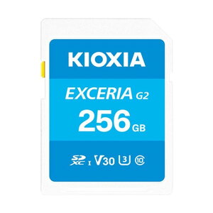 �y���[���ցzKIOXIA �L�I�N�V�A EXCERIA G2 256GB SDXC�������[�J�[�h KSDU-B256G