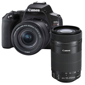[新品]Canon キヤノン デジタル一眼レフカメラ Canon EOS Kiss X10 ダブルズームキット ブラック
