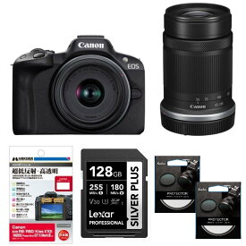 [新品]【お買い得セット】Canon キヤノン EOS R50 ダブルズームキット ブラック※初心者におすすめ!!※（キャンペーン対象商品）