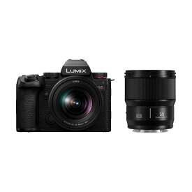 [新品]Panasonic パナソニック LUMIX S5II 標準ズームレンズ・単焦点レンズキット (DC-S5M2W) ミラーレス一眼カメラ ダブルレンズキット