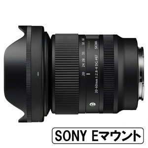 [�V�i]SIGMA �V�O�} 20-60mm F2.8-4 DG | Contemporary �\�j�[E�}�E���g�p�y�\�񏤕i 2026�N9��30�������\��z