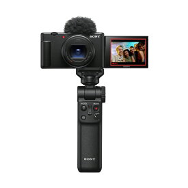 [新品]SONY ソニー デジタルカメラ VLOGCAM ZV-1 II シューティンググリップキット ブラック ZV-1M2G B