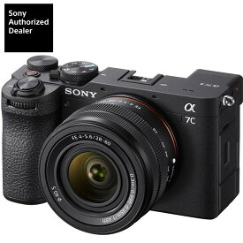 [新品]SONY ソニー ミラーレス一眼カメラ α7C II ズームレンズキット ブラック ILCE-7CM2L B（キャンペーン対象商品）