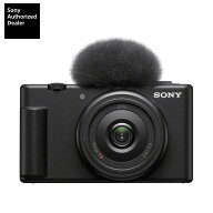 [新品]SONY ソニー デジタルカメラ VLOGCAM ZV-1F ブラック（キャンペーン対象商品）