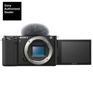 [新品]SONY ソニー ミラーレス一眼カメラ レンズ交換式VLOGCAM ZV-E10 B ボディ ブラック