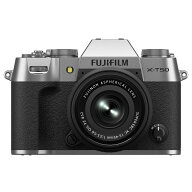 FUJIFILM フジフイルム ミラーレス一眼カメラ X-T50 JP XC15-45mmレンズキット シルバー（日本語・英語の…