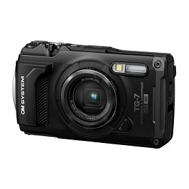[新品]OM SYSTEM オーエムシステム コンパクトデジタルカメラ Tough TG-7 ブラック