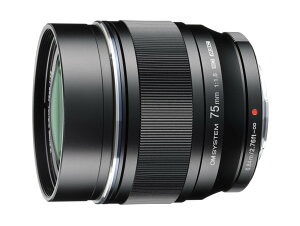 [�V�i]OM SYSTEM �I�[�G���V�X�e�� �}�C�N���t�H�[�T�[�Y�p����a�]���P�œ_�����Y M.ZUIKO DIGITAL ED 75mm F1.8 �u���b�N