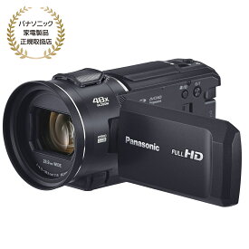 [新品]Panasonic パナソニック HC-V900 ビーズブラック（HC-V900-K）デジタルハイビジョンビデオカメラ