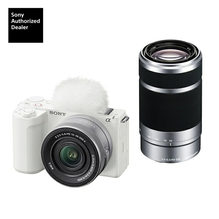 楽天市場】[新品]SONY ソニー VLOGCAM ZV-E10 II ダブルズームレンズ 