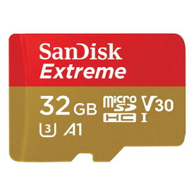 サンディスク Extreme microSDHCカード 32GB UHS-I U3【海外パッケージ品】