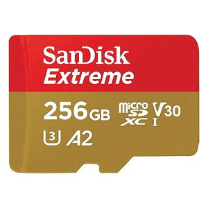 �T���f�B�X�N Extreme microSDXC�J�[�h 256GB UHS-I U3�y�C�O�p�b�P�[�W�i�z