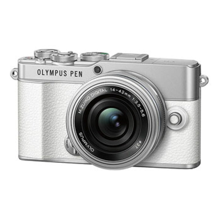 楽天市場】オリンパス PEN E-P7 14-42mm EZ レンズキット ホワイト  
