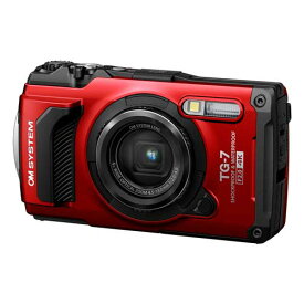 【新品】OM SYSTEM Tough TG-7 RED レッド【選べる5年間延長保証対象(別料金)】