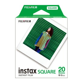 フジフイルム スクエアフォーマットフィルム instax SQUARE 2パック（10枚入り×2）