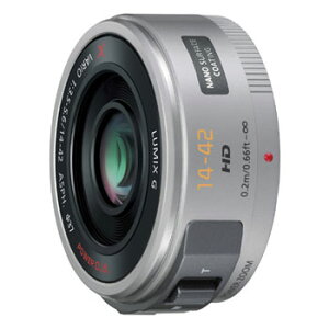 pi\jbN LUMIX G X VARIO PZ 14-42mm / F3.5-5.6 ASPH. / POWER O.I.S. Vo[ [H-PS14042-S]y[J[񂹕izyIׂ5NԉۏؑΏ(ʗ)z