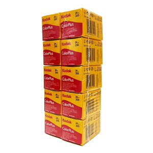 Kodak �J���[�l�K�t�B���� ColorPlus 200 24EX 10�{�Z�b�g [�R�_�b�N 35mm�J���[�t�B���� �J���[�v���X 200 24���B 10�{�Z�b�g]�y2026�N11�������z