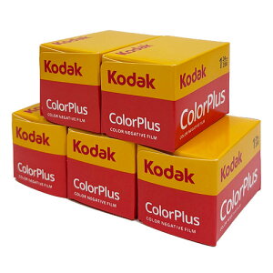 Kodak �J���[�l�K�t�B���� ColorPlus 200 24EX 5�{�Z�b�g [�R�_�b�N 35mm�J���[�t�B���� �J���[�v���X 200 24���B 5�{�Z�b�g]�y2026�N11�������z