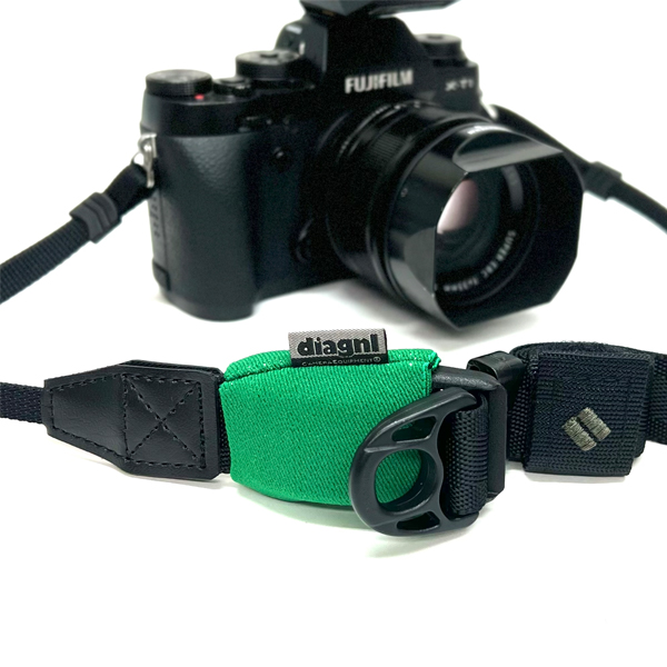 【NEW】 USA製カモテープ / diagnl(ダイアグナル) Ninja Camera Strap 25mm幅 カメラ ストラップ ミラーレス  コンデジ ショルダーストラップ 斜めがけ カモフラ 迷彩 ミリタリー 長さ調節 | diagnlストア