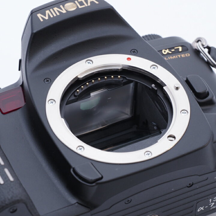 楽天市場】MINOLTA ミノルタ α-7 LIMITED ボディ 動作確認済 フィルム 
