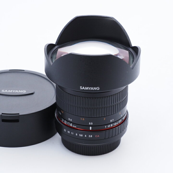 楽天市場】SAMYANG サムヤン 単焦点広角レンズ 14mm F2.8 キヤノン EF 