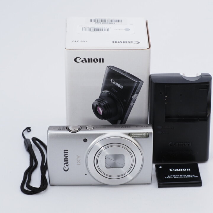 楽天市場】Canon キヤノン コンパクトデジタルカメラ IXY 210 シルバー 