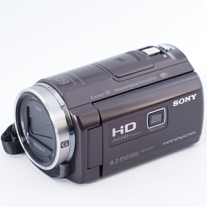 楽天市場】【難あり品】SONY ソニー ビデオカメラ Handycam PJ540 内蔵  