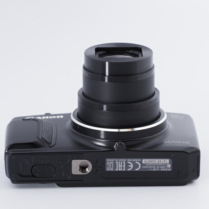 Canon デジタルカメラ PowerShot SX710 HS ブラック 光学30倍ズーム  