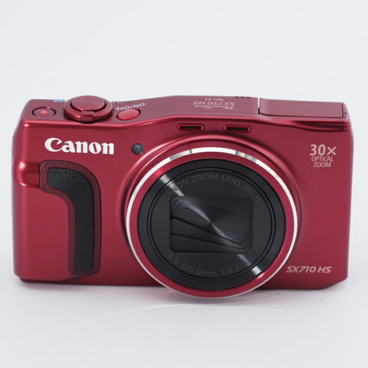 楽天市場】Canon キヤノン デジタルカメラ PowerShot SX710 HS レッド 