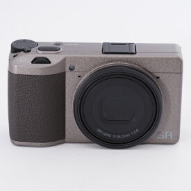 RICOH リコー デジタルカメラ GR III Diary Edition メタリックウォームグレー 焦点距離 28mm APS-Cサイズ 大型CMOSセンサー GRIII GR3 #9236