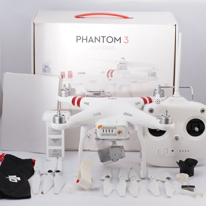 楽天市場】【ジャンク品】DJI ファントム3 スタンダード ドローン W321 