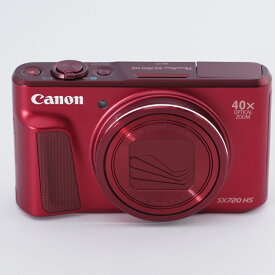 【難あり品】Canon キヤノン コンパクトデジタルカメラ PowerShot SX720 HS レッド 光学40倍 ズームレンズ Wi-Fi PSSX720HSRE #9402