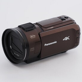【ジャンク品】Panasonic パナソニック 4K ビデオカメラ HC-WX2M デジタルカメラ ブラウン 通電確認済み 付属品付き #9491