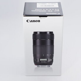 【未使用品】 Canon キヤノン 望遠ズームレンズ EF 70-300mm f/4-5.6 IS II 2型 USM #9496