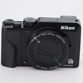 Nikon ニコン コンパクトデジタルカメラ COOLPIX A1000 BK 光学35倍 ISO6400 アイセンサー付EVF クールピクス ブラック A1000BK #9695