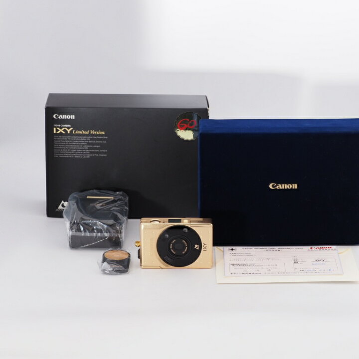 楽天市場】Canon キヤノン IXY Limited Version GOLD 60th APS 
