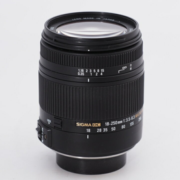 楽天市場】【難あり品】SIGMA シグマ 高倍率ズームレンズ 18-250mm F3 