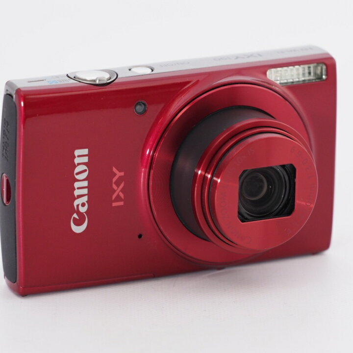 楽天市場】Canon キヤノン コンパクトデジタルカメラ IXY 190 レッド 