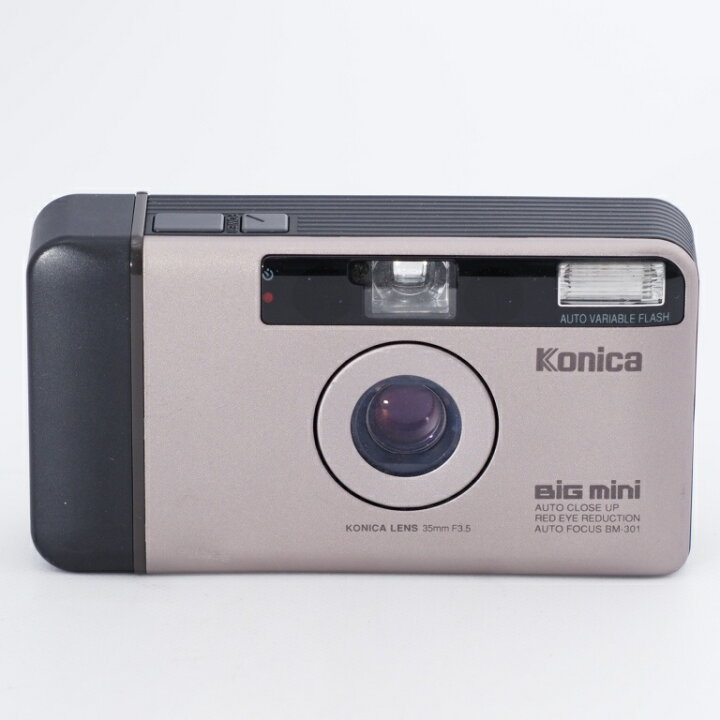 中古】Konica コニカ BiG mini BM-301 ブラック コンパクトフィルム  