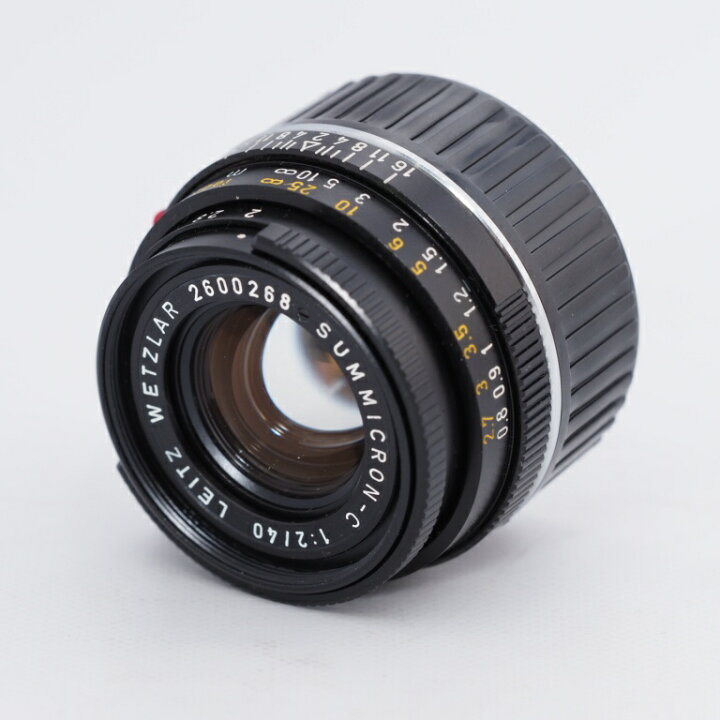 楽天市場】Leica summicron-c 40mm F2 ライカ ズミクロンC 単焦点 